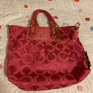 Pink COACH purse